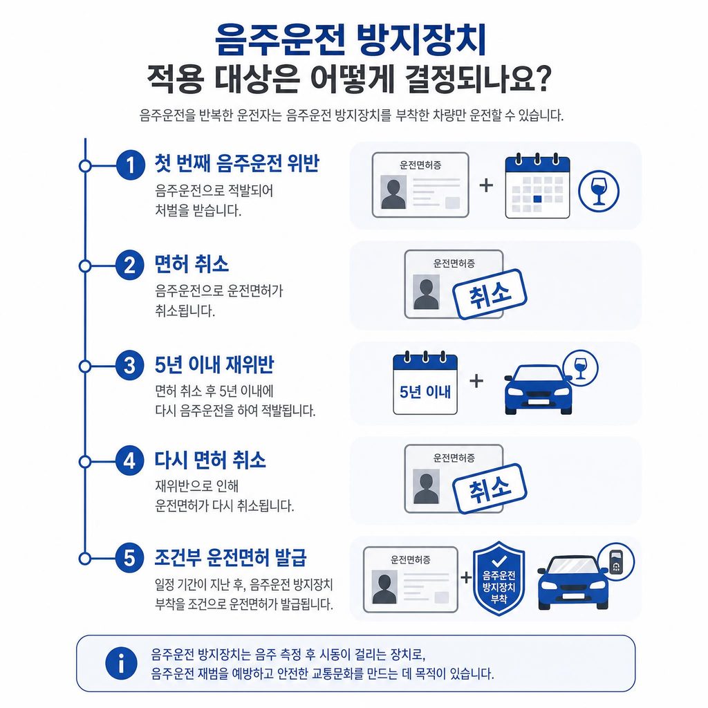 음주운전 방지장치 적용 대상
